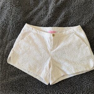 Lilly Pulitzer White Shorts
